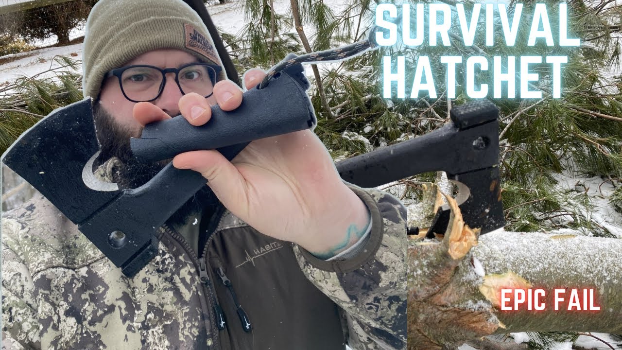 Cheap TEMU Survival Hatchet Review, EPIC FAIL??!!