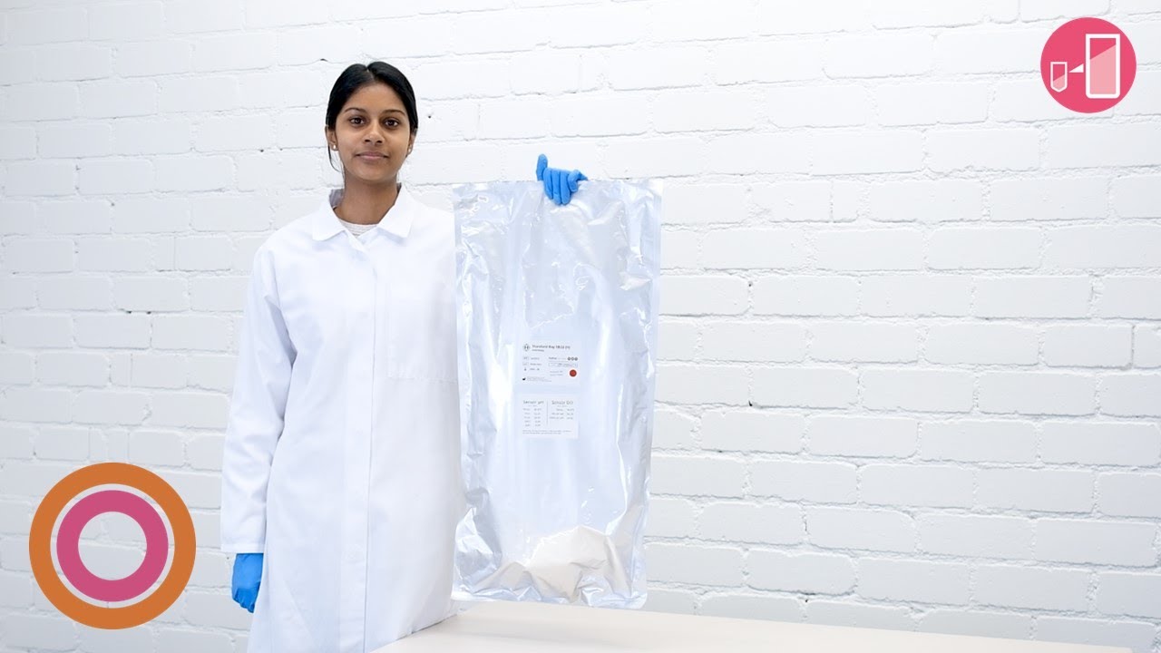 SB10-X single-use bioreactor - Bag unpacking (part 1)