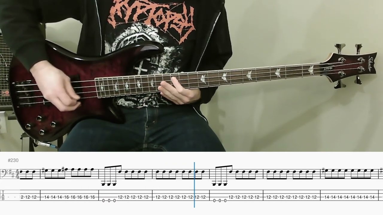 Cult of Luna - An Offering to the Wild (bass cover with tab)