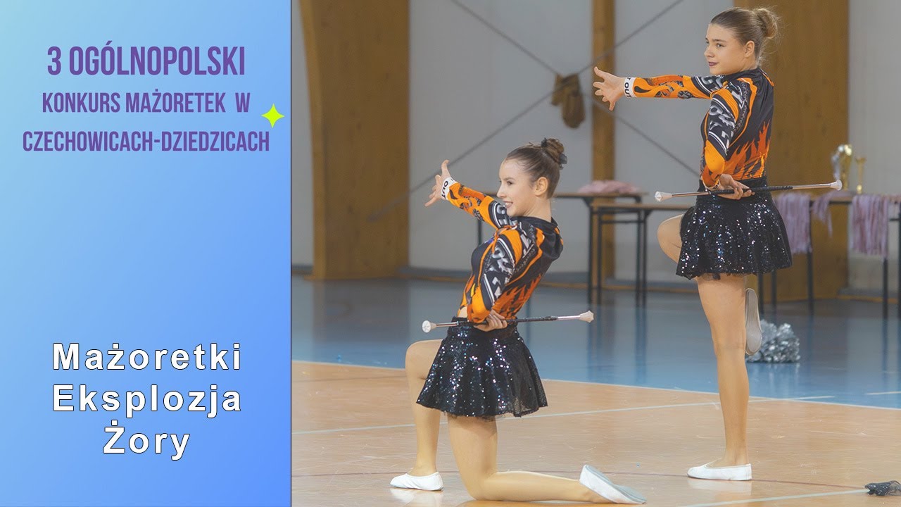 Duo/Trio Baton ◾ Mażoretki Eksplozja-Żory ◽ Junior ◽ Czechowice-Dziedzice PL