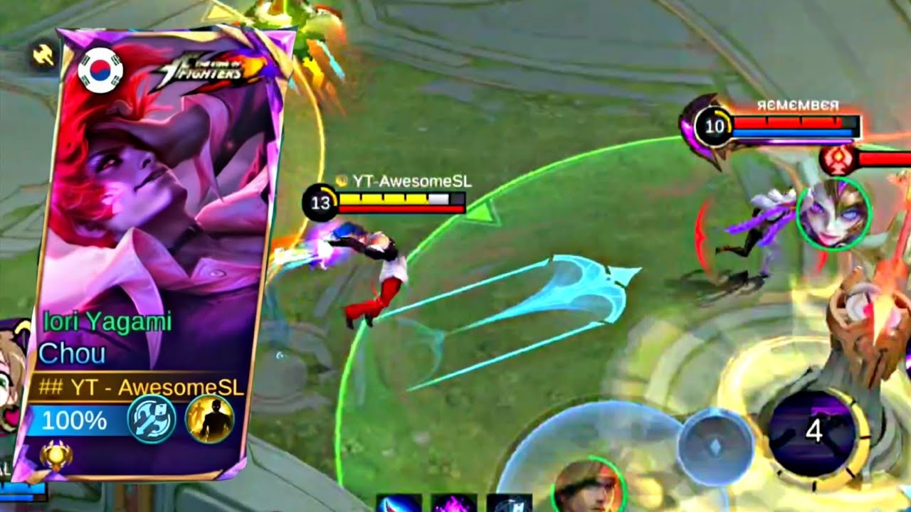 CHOU INSANE TOWER DIVE ONESHOT 💀  MLBB | CHOU GAMEPLAY ⚡