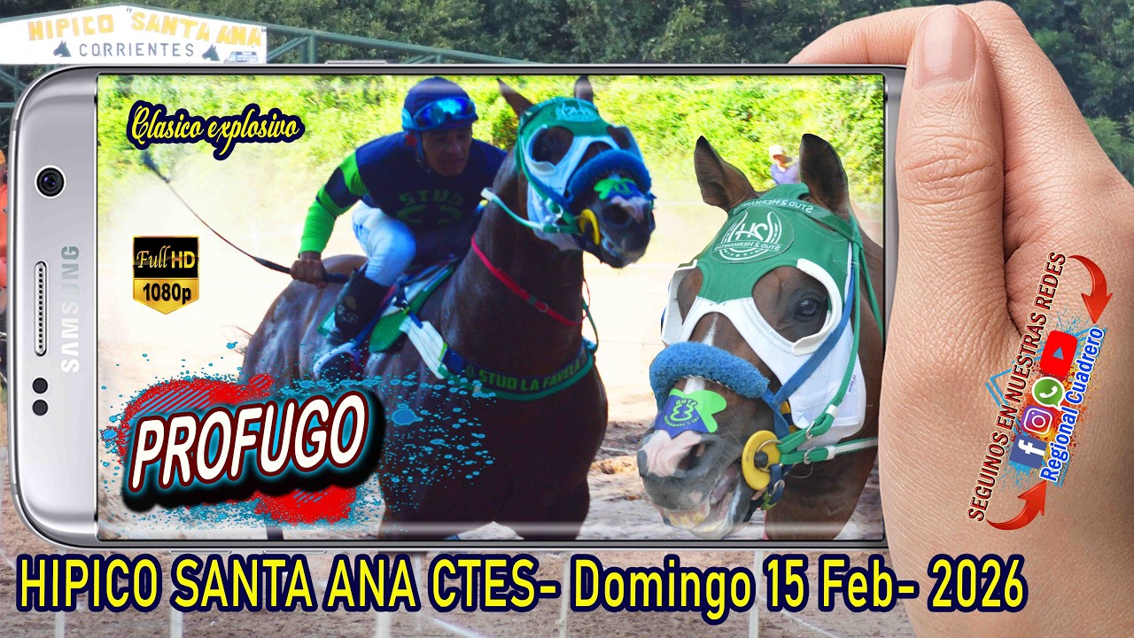 PROFUGO-Super Speed 100mts- Hipico Santa Ana Ctes 15-02-26