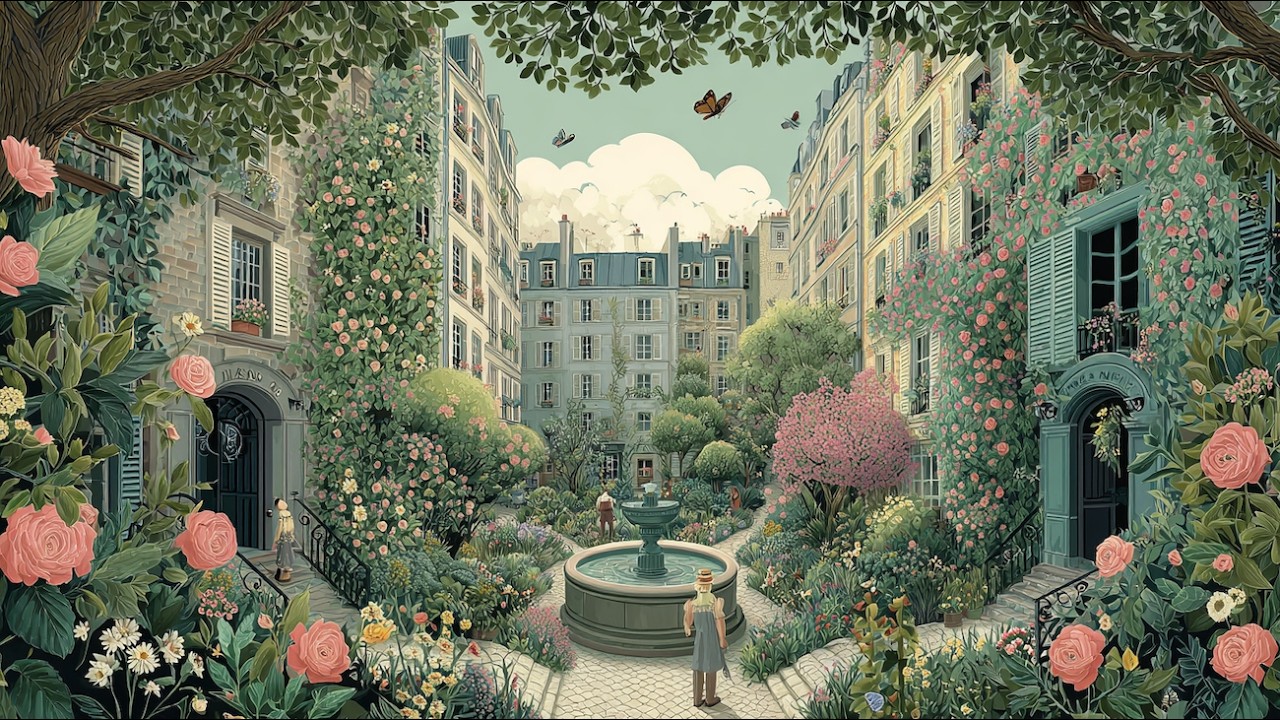 Solène Dubois - Le Jardin Secret | Relaxing Spring Folk & Nature Sounds 🌿