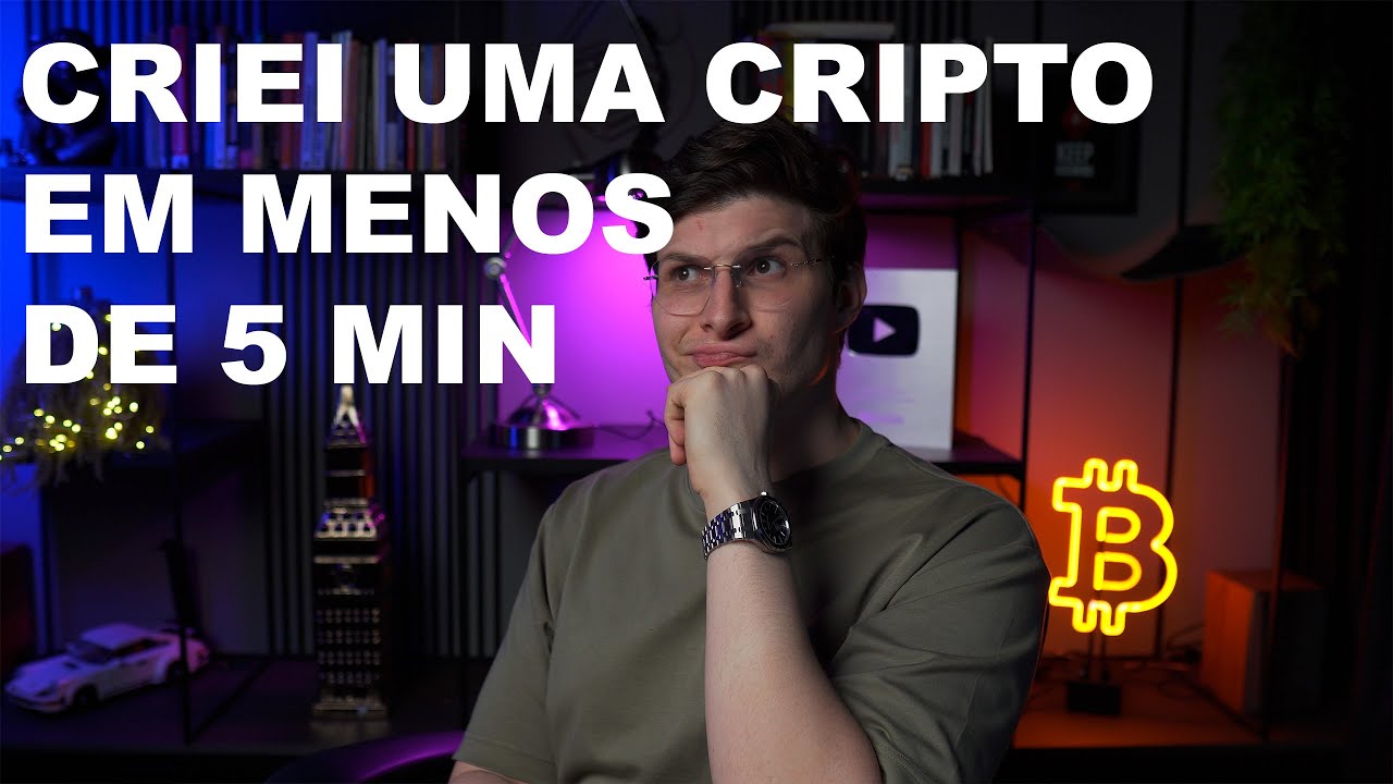 COMO CRIAR UMA CRIPTOMOEDA EM 5 MINUTOS? | FELIPPE PERCIGO