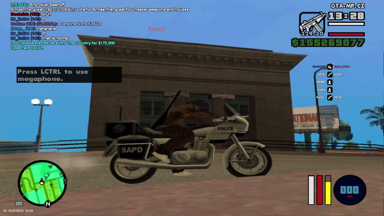 Funny cheater, Fly vehicle hack in samp WTLS 3.