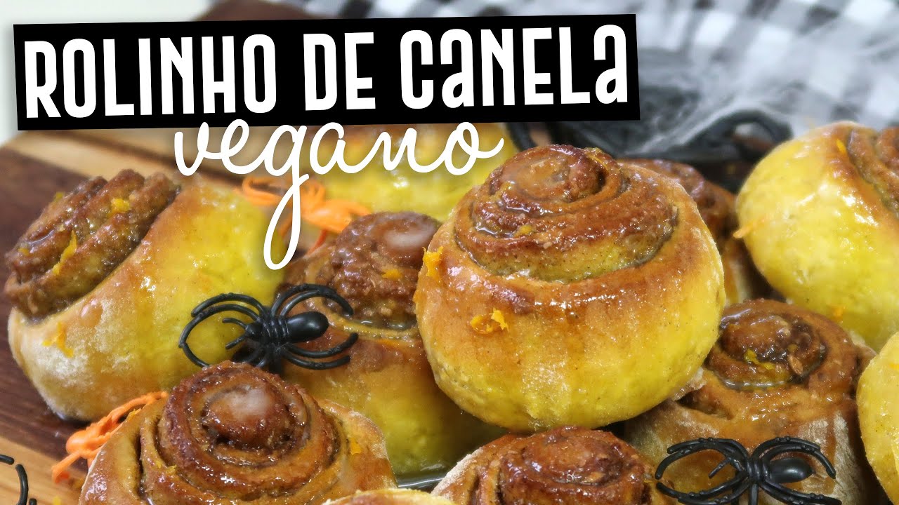CINNAMON ROLL VEGANO | ROLINHO DE CANELA COM ABÓBORA AMALDIÇOADO | TNM Vegg