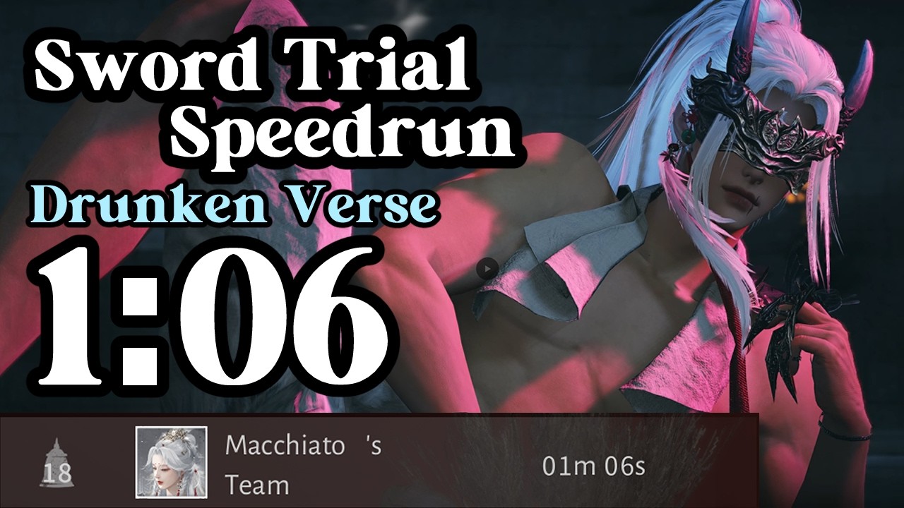 Speedrun 1:06 Drunken verse 4 Umbrella + 1 Strategic Sword| Where Winds Meet
