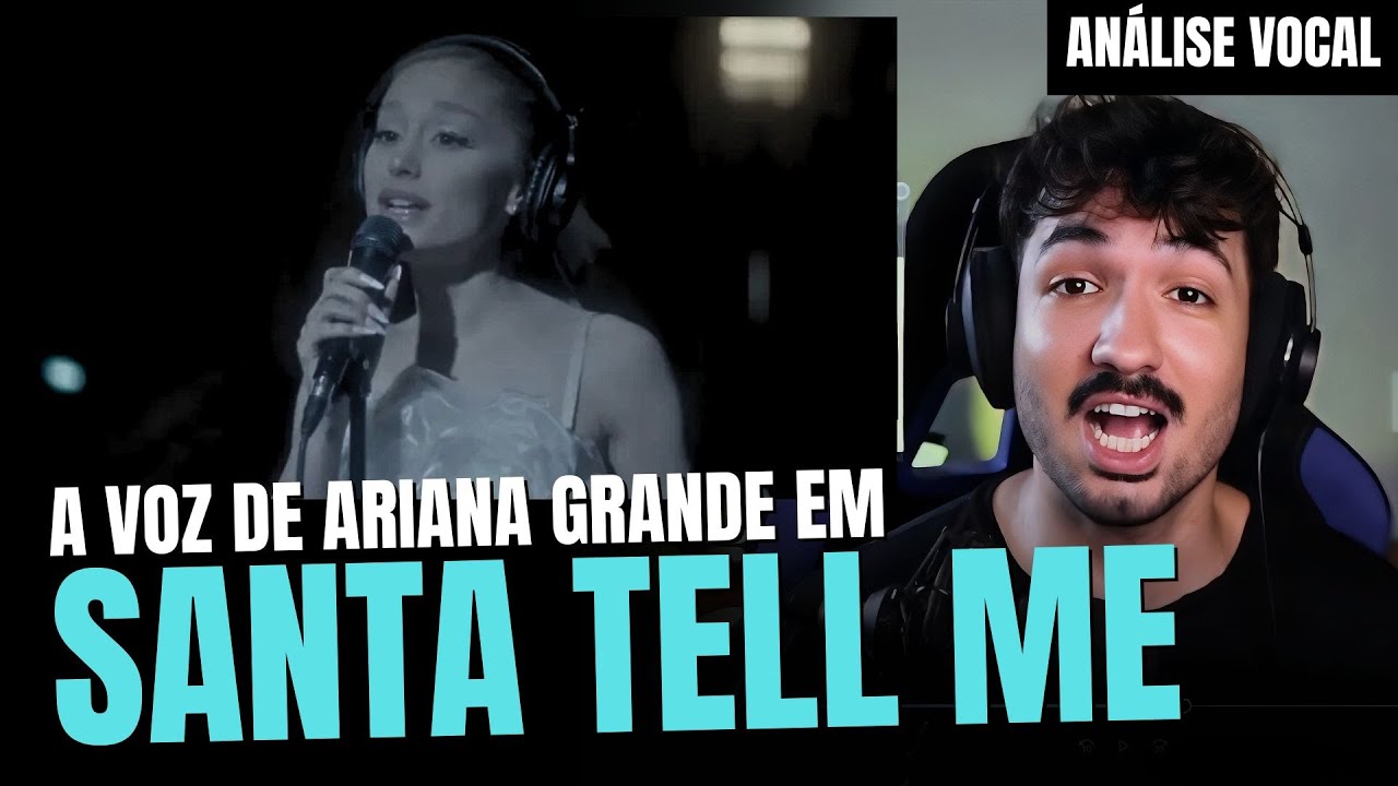 A TÉCNICA VOCAL DE ARIANA GRANDE EXPLICADA EM DETALHES! (prof de canto reage)