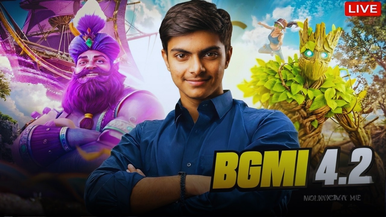 BGMI LIVE 🔴 Full Squad Rush Gameplay | Intense Squad Fight 🔥