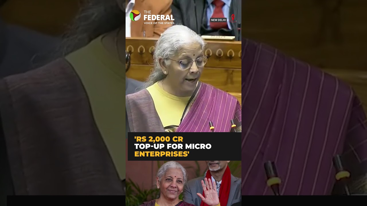 Budget 2026: Nirmala Sitharaman announces big push for MSMEs | #shorts