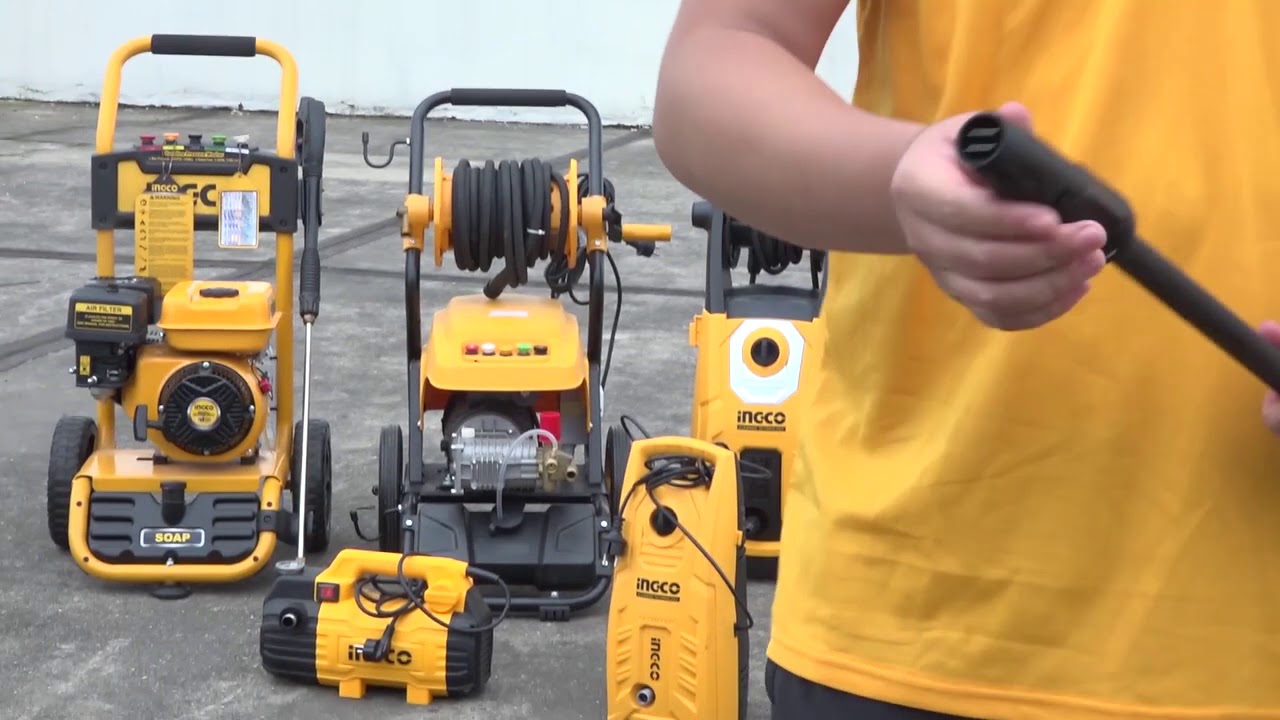 HIDROLAVADORAS INGCO LINEA COMPLETA USO AUTOS CAMIONETAS CAMIONES TECHOS TEJAS AZOTEAS VEREDAS MUROS