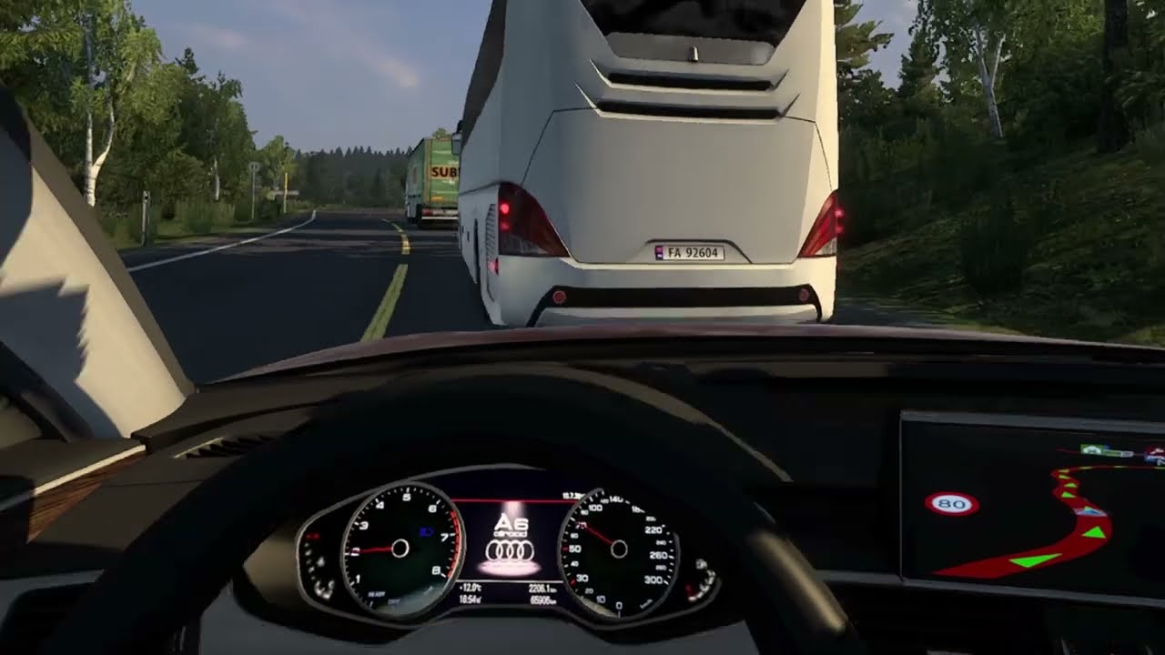 Ets2 Kesäloma 2024 | Turisti jatkaa matkaa Bodasta etelä Norjaa kohti