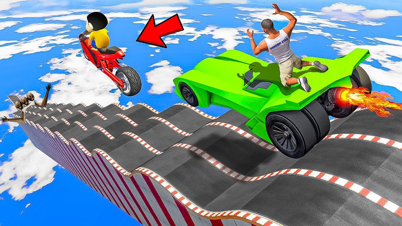 Don't Try This EPIC Bumpy Road Parkour Challenge In GTA 5!