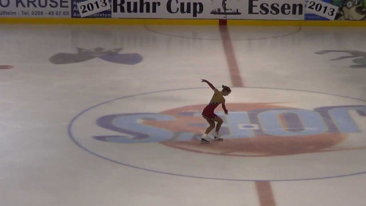 Ruhr Cup Essen 2013-EJE-Junioren Damen-Vivienne Schott-KP-Endplatz 3