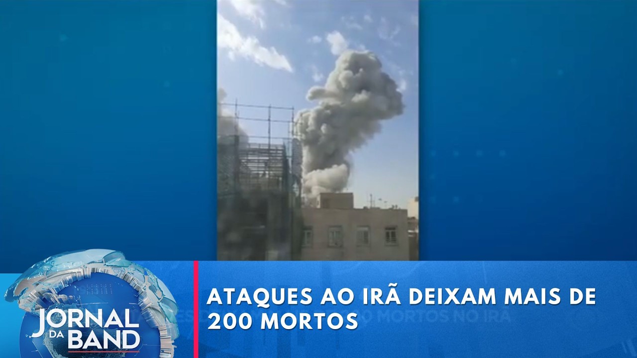 Ataques deixam mais 200 mortos no Irã | Jornal da Band