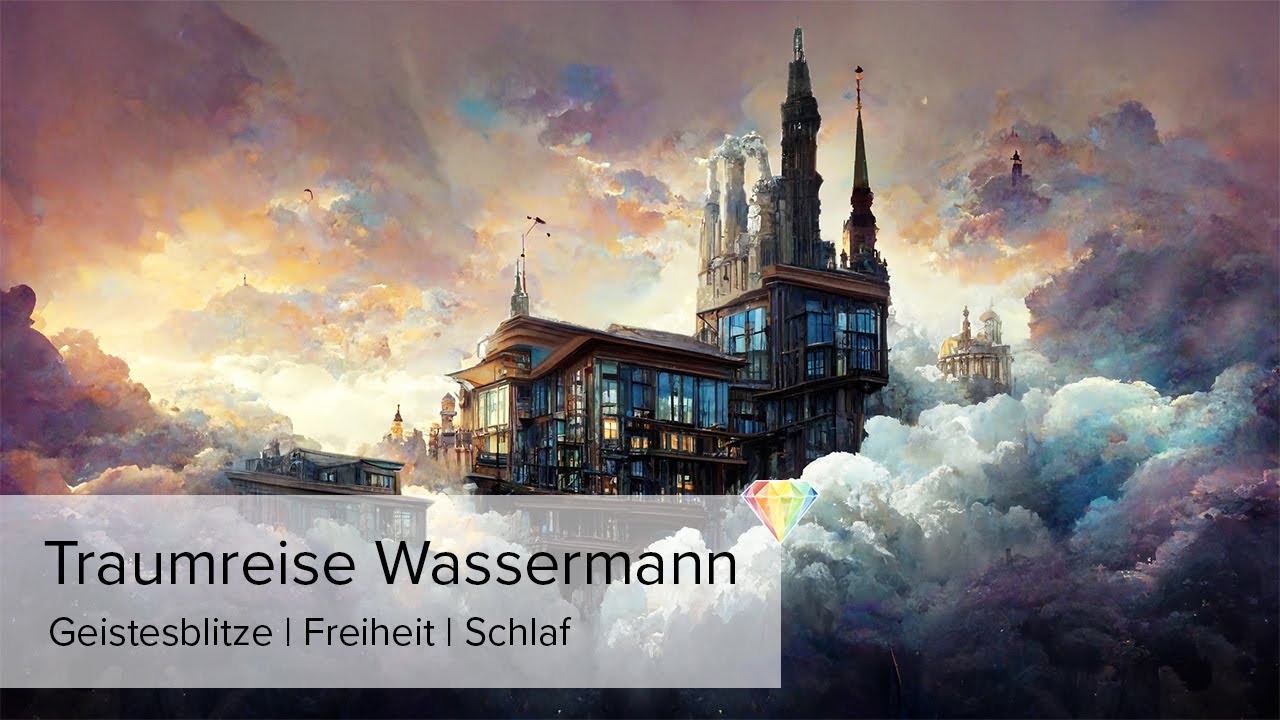 Geführte Traumreise für das Sternzeichen Wassermann | Geistesblitze | Freiheit | Schlaf