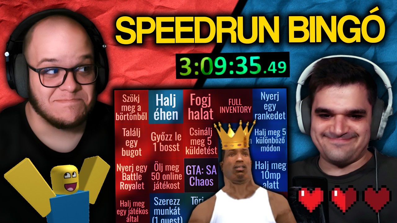 Kihívás MINDEN JÁTÉKBAN 🎮 EGYMÁS ELLEN ⚔️