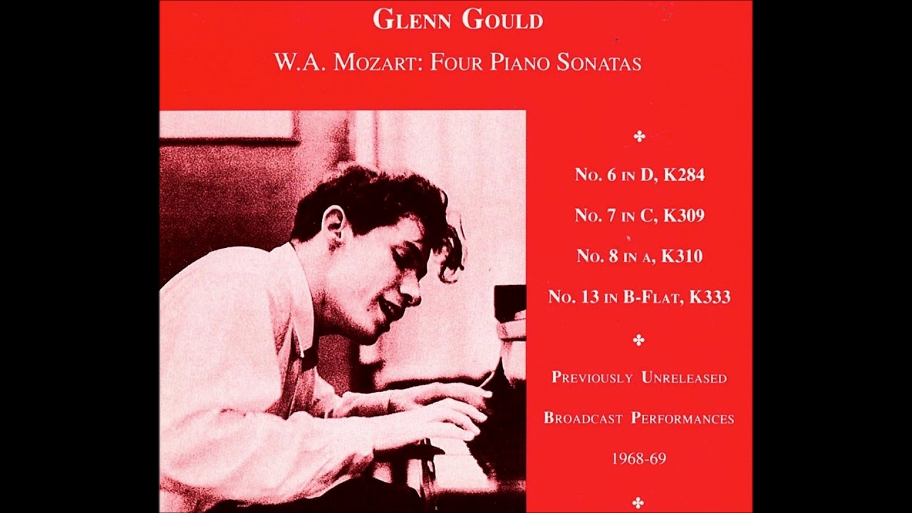 Glenn Gould plays Mozart Sonata in Bb K.570 in a 1969 radio broadcast