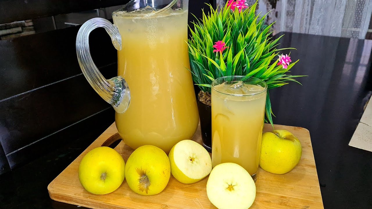 Jugo de Manzana 100% Casero| Mejor que el de lata| Néctar de Manzana