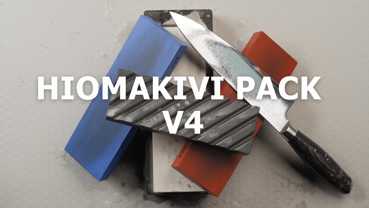 Hiomakivi Pack V4 – näin se toimii oikeassa teroituksessa!