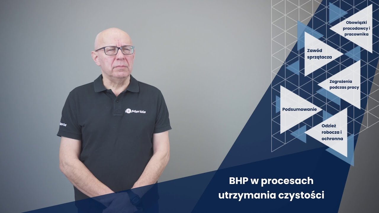 BHP  w procesach utrzymania czystości - Webinar - Merida - 09-01-2024