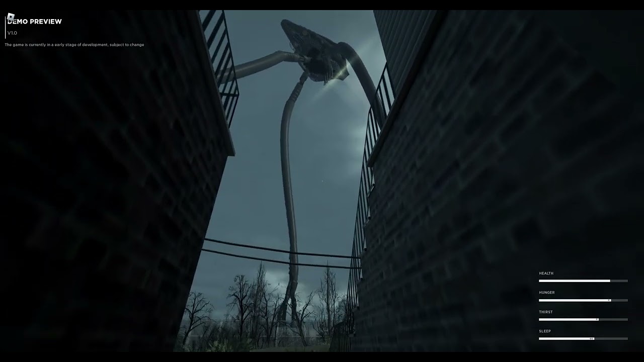 Roblox - War of the Worlds 2005 | Avoiding the tripods