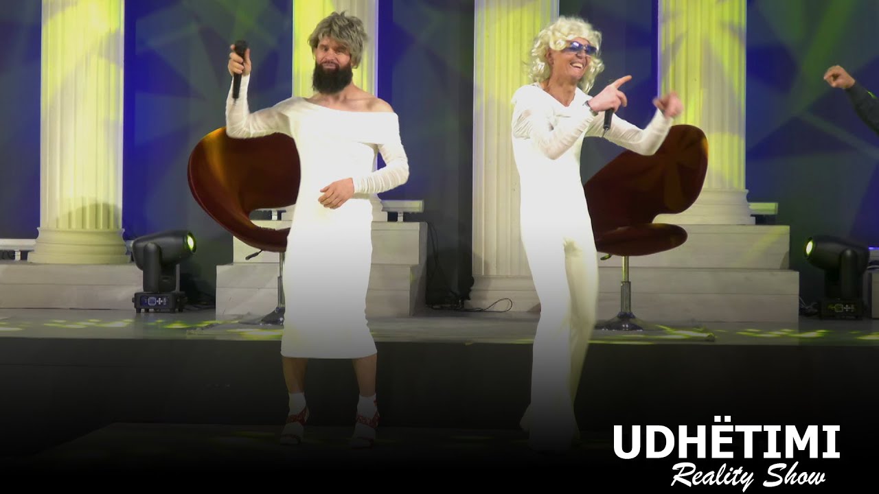 Konkurentet e reja Alba dhe Gresa😂 K&euml;ndojn&euml;, vall&euml;zojn&euml; dhe shprehin dashuri - Reality Show Udh&euml;timi