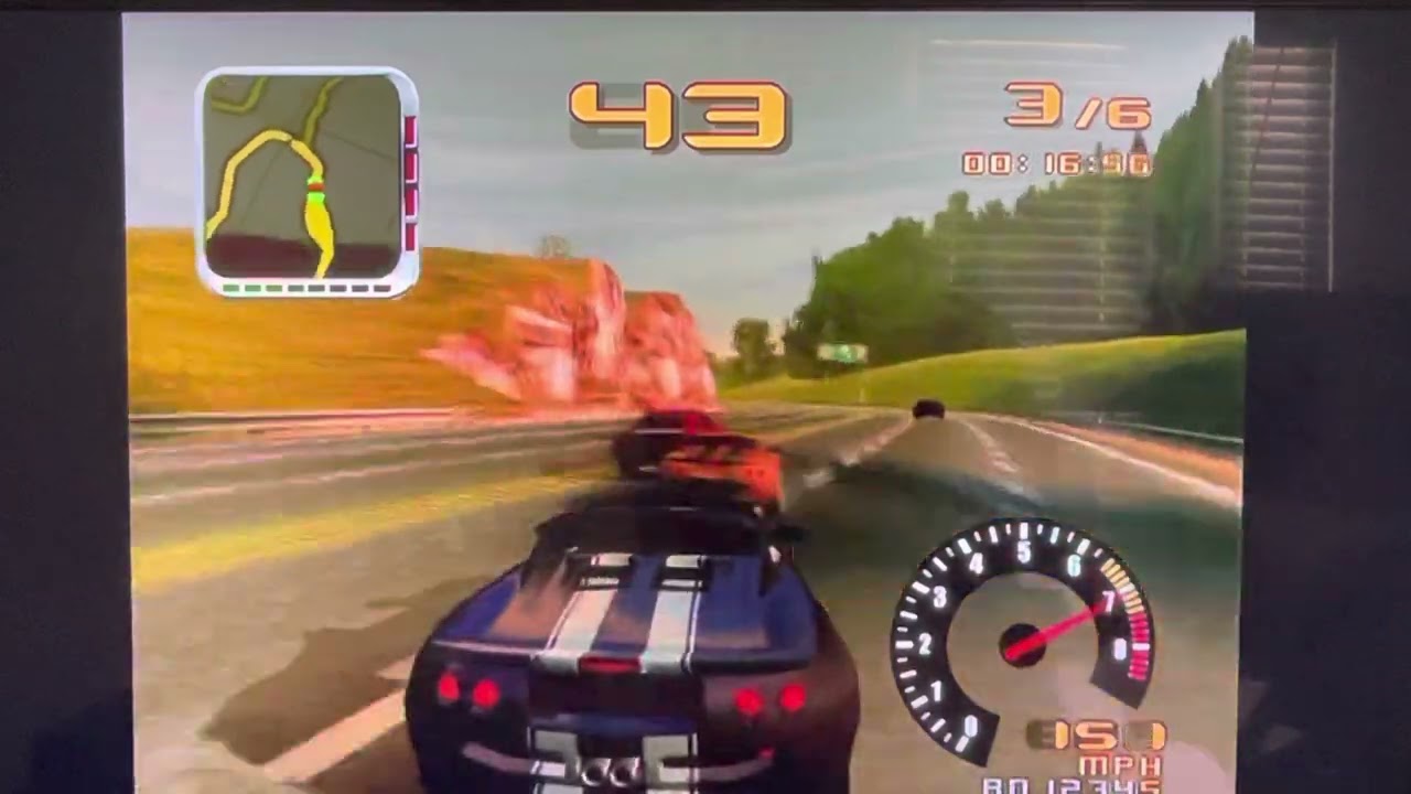 Test Drive: Overdrive - Practice Pt 6(PS2 HD)
