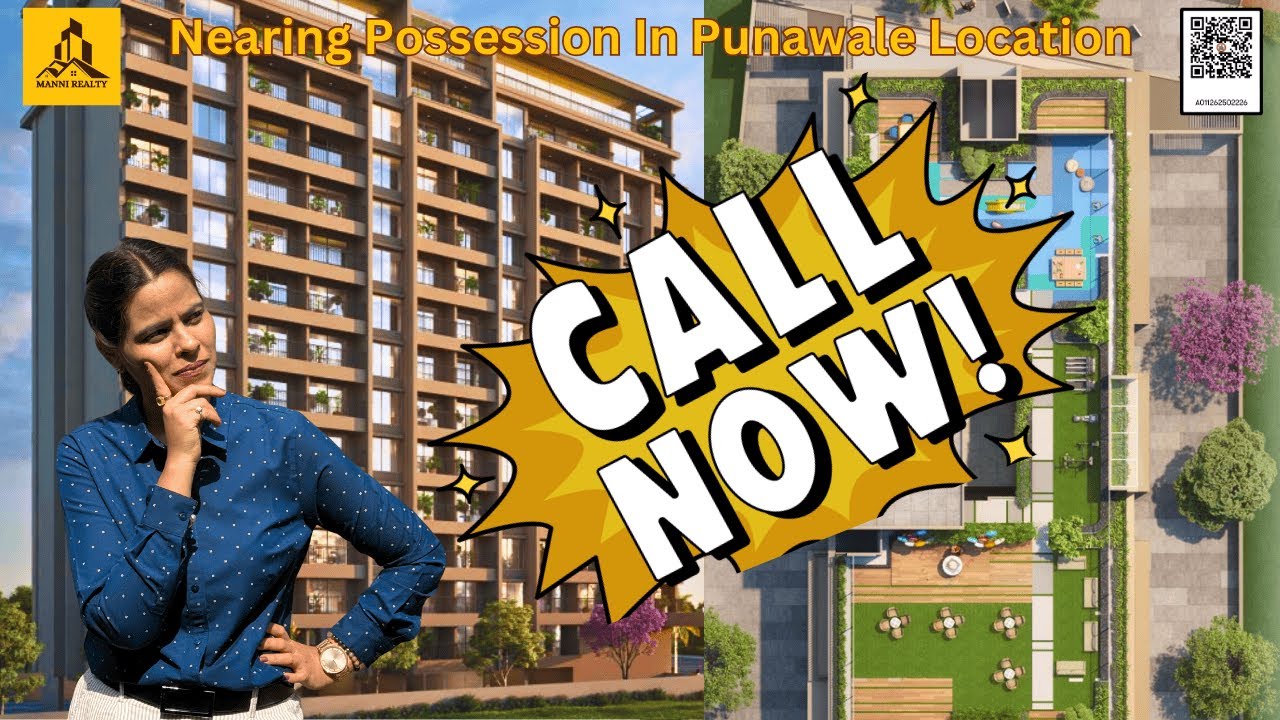 Nearing Possesion | 2 & 3 BHK in Punawale | Call Now 9637012111/9637120111 #mannirealty #3bhk #2bhk