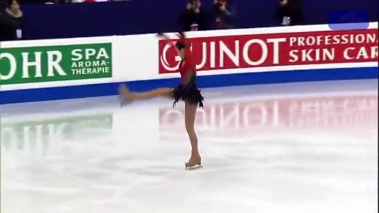 浅田真央(Mao Asada)選手　4CC　渾身の「鐘」　実況解説無し