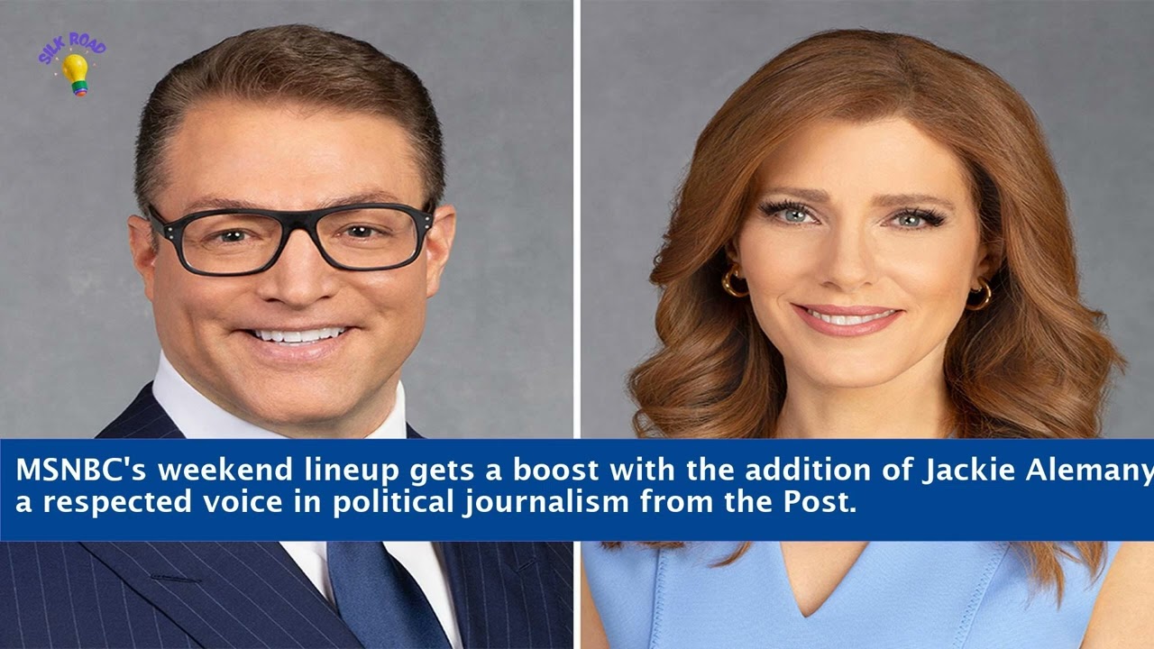 🚨 MSNBC Taps Washington Post&rsquo;s Jackie Alemany as New Weekend Cohost! 🎤🔥