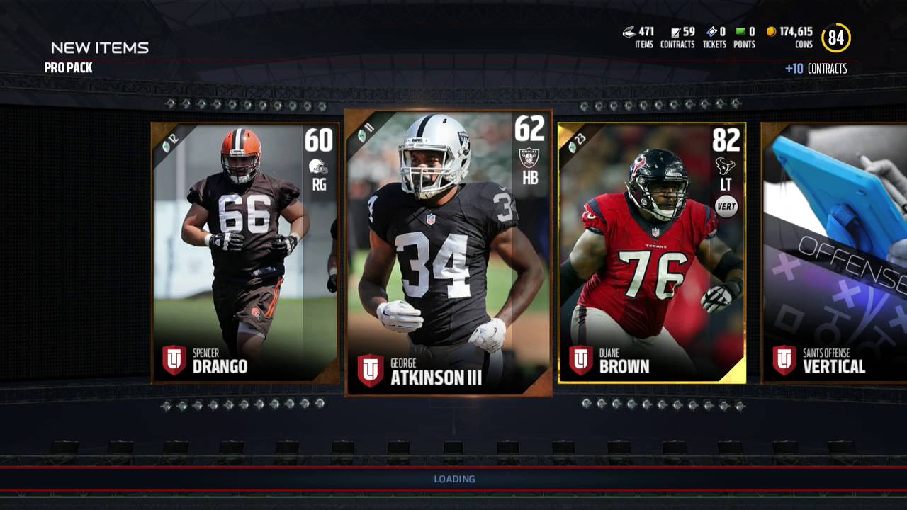 COLOR RUSH PACK OPENING! MADDEN 17