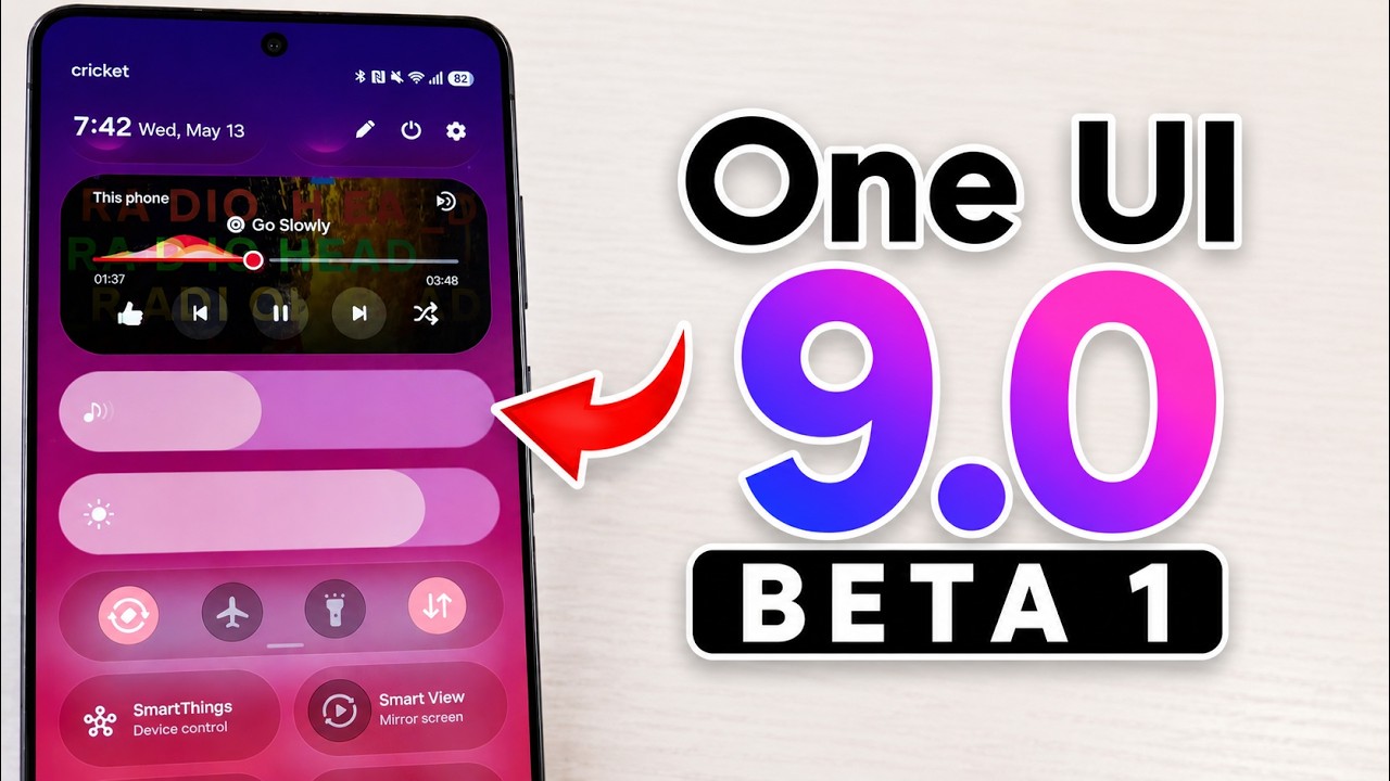 Вышло обновление Samsung Galaxy One UI 9 (бета-версия 1)! Как установить на подходящие телефоны S...