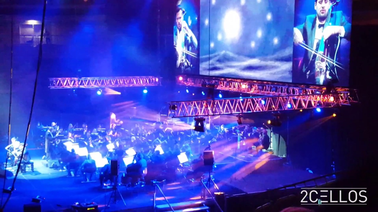 2CELLOS - My Heart Will Go On [Titanic theme song] (Stožice arena, Ljubljana, Slovenia)