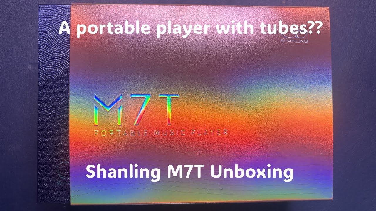 Распаковка Shanling M7T