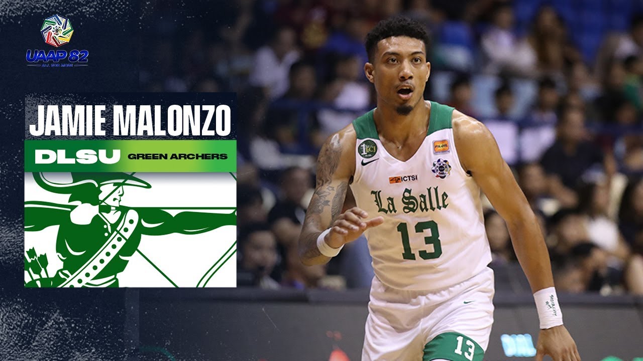 Best of Jamie Malonzo | DLSU | UAAP 82 MB Round 2