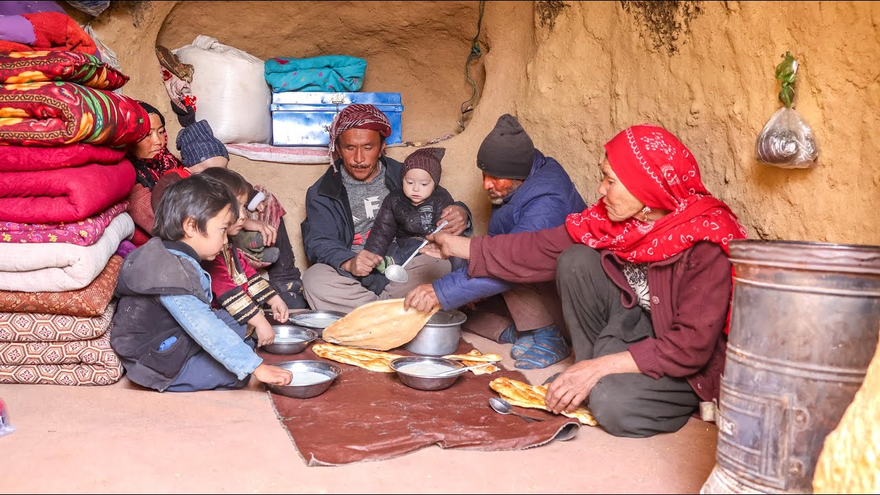 Twins Family Cooks to Heal Grandpa | Afghanistan Village Life