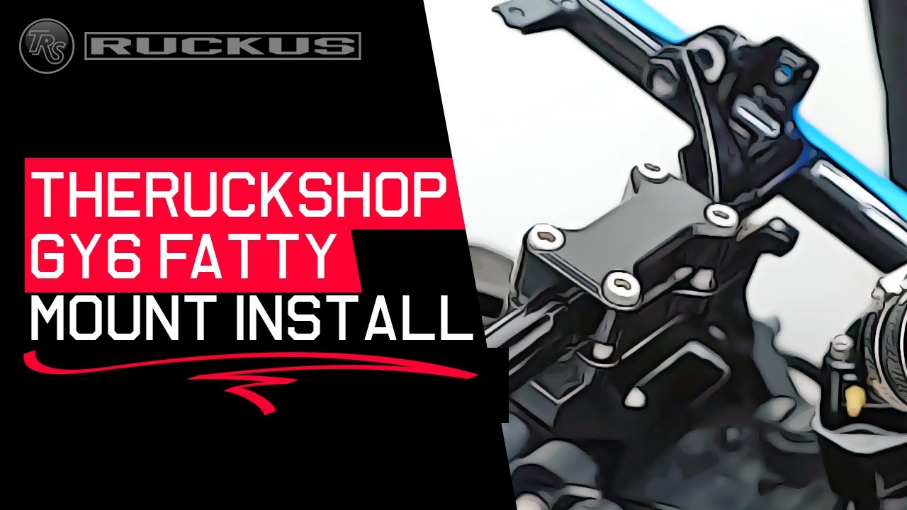 TRS GY6 Fatty Mount Install
