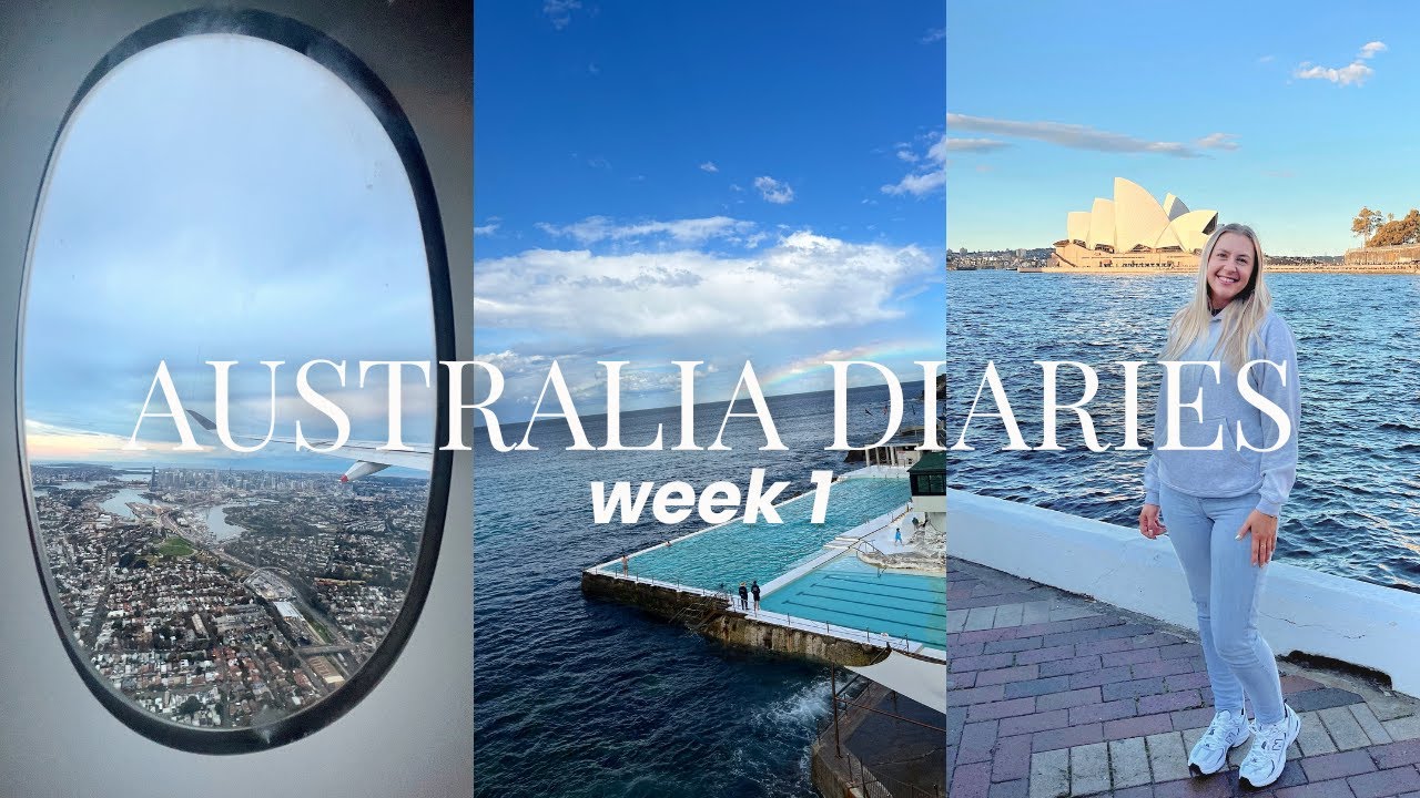 Australia Diaries – Week 1 🇦🇺 | First Days in Sydney: Coogee Life, Bondi Walk & Anxiety Struggles