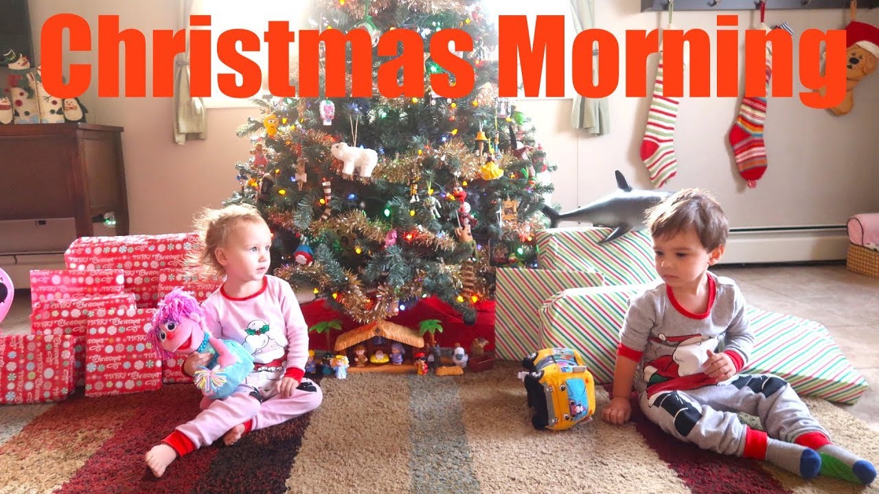 Twins Christmas Morning | Presents From Santa