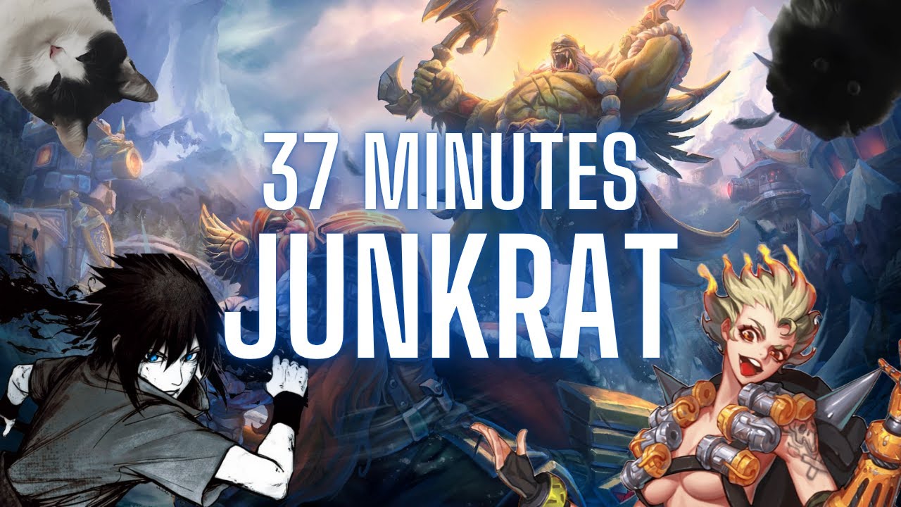 Junkrat 37 minutes game - GrandMaster League | Heroes of the Storm