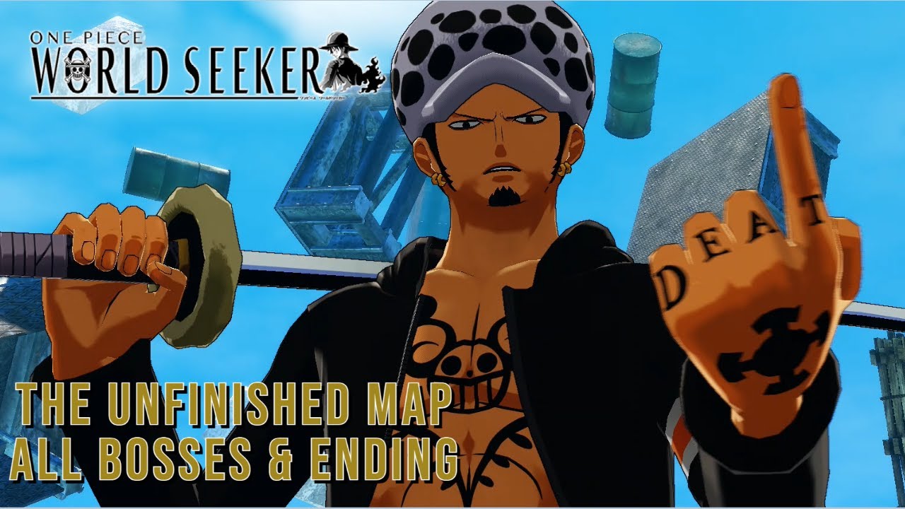 One Piece: World Seeker - The Unfinished Map | All Bosses & Ending