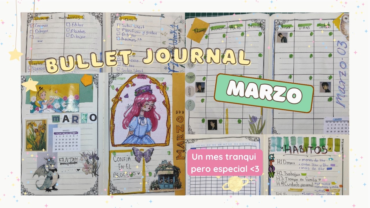Superando el bloqueo creativo 💛 | Journal de Marzo 2026 ☁️