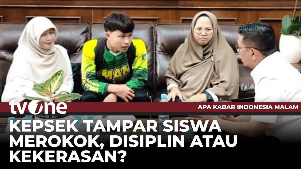 Kepsek Tampar Siswa Merokok, Disiplin Atau Kekerasan? | tvOne