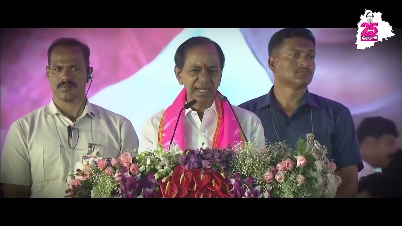 KCR EMOTIONAL SPEECH AT Warangal Public Meeting