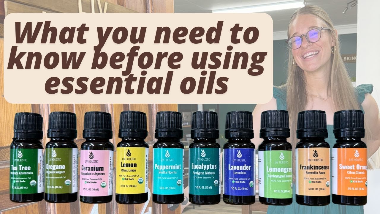 How to use essential oils safely (Liv Holistic)