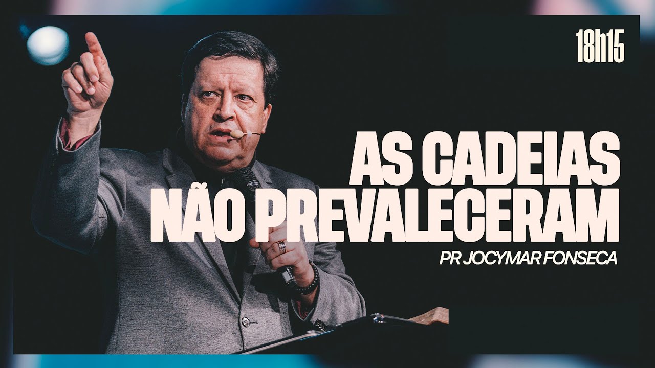 Culto ao Vivo DOMINGO 18h30 | 01/02/2026 | Pr. Jocymar Fonseca