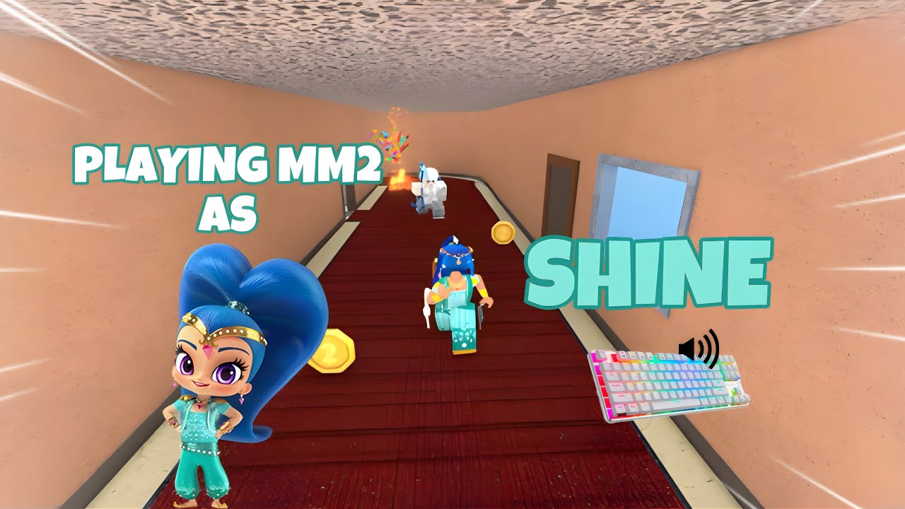 SHINE DESTROYS TEAMERS IN MM2 + GAMEPLAY (KEYBOARD ASMR)