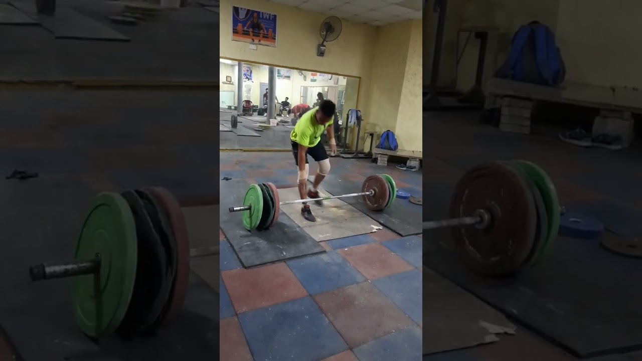 110 kg clean weightlifting Karnal haryana
