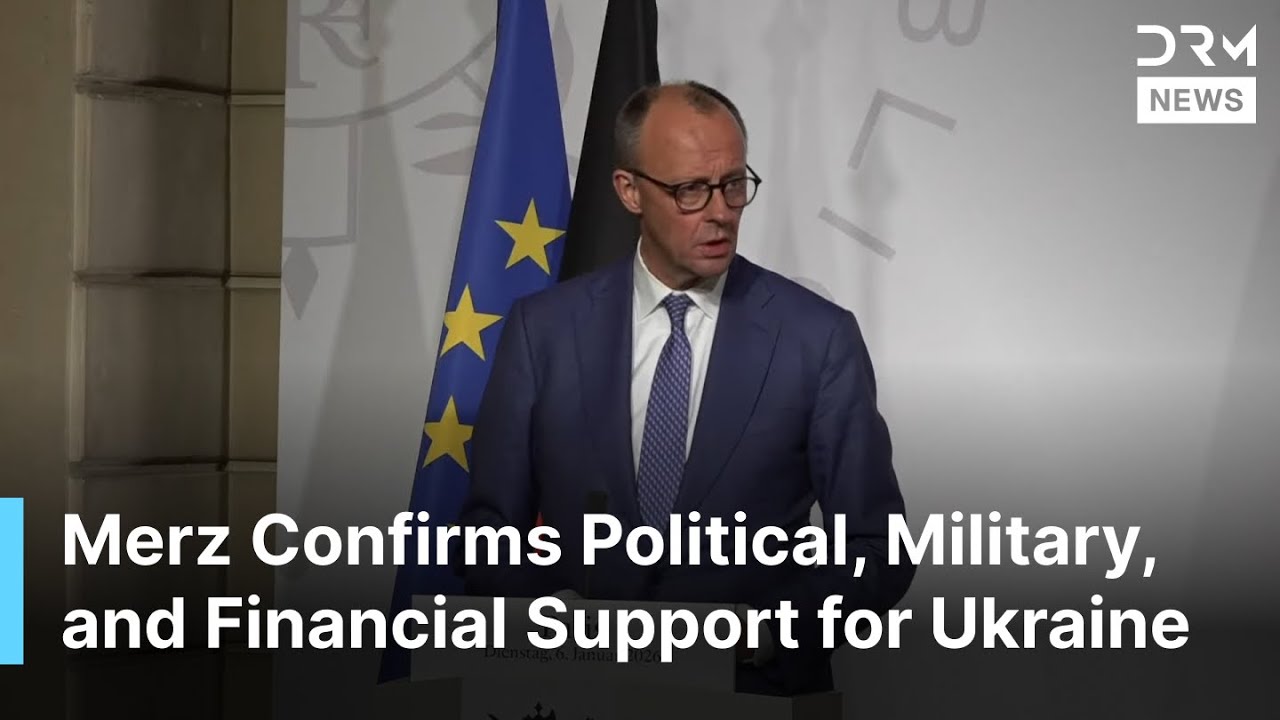 Merz Confirms Germany&rsquo;s Full Support for Ukraine Security and Reconstruction Against Russia | AC1N